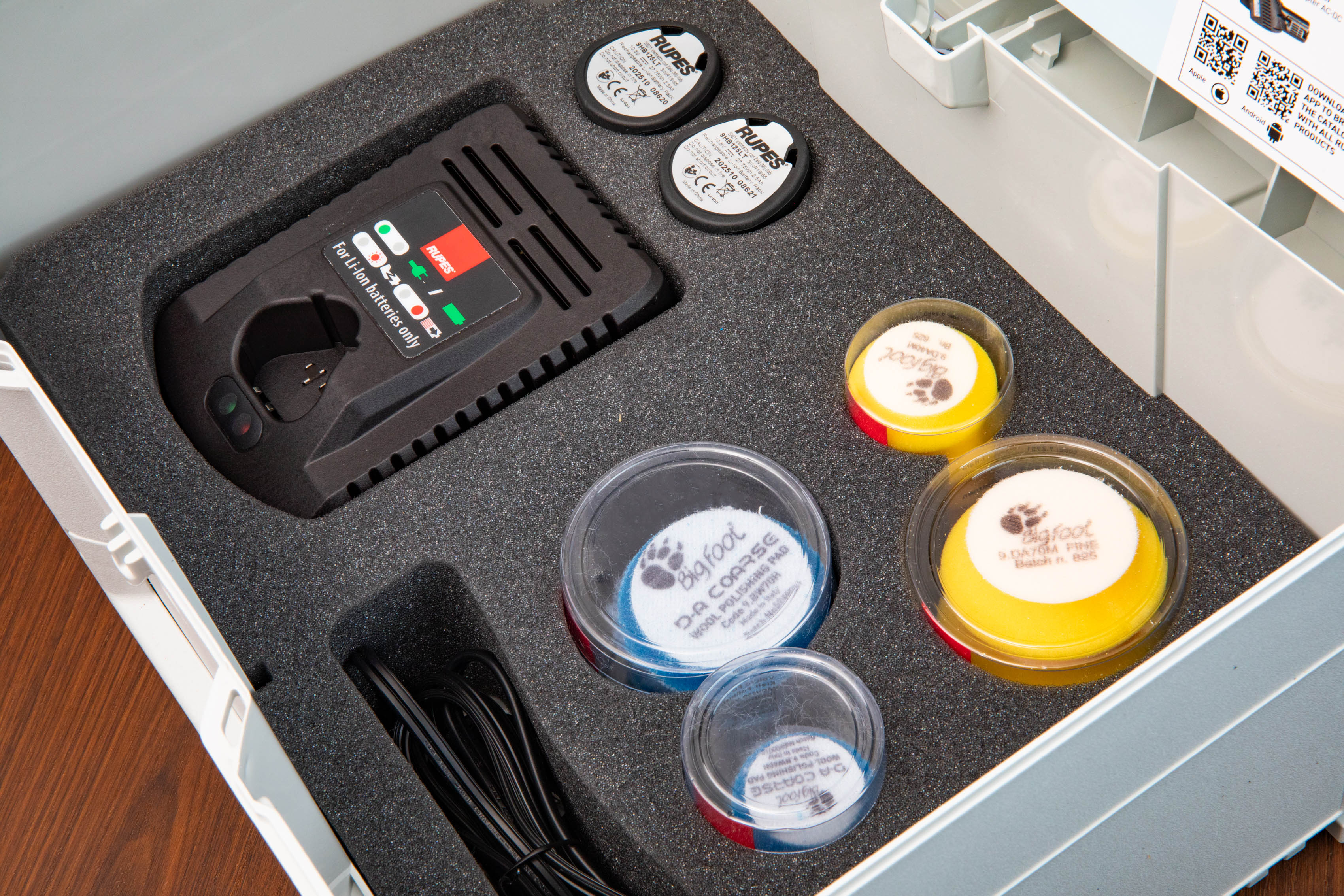 RUPES iBrid Nano II Cordless Polisher Systainer Kit (HR81MLII/US/LUX) - Image 8