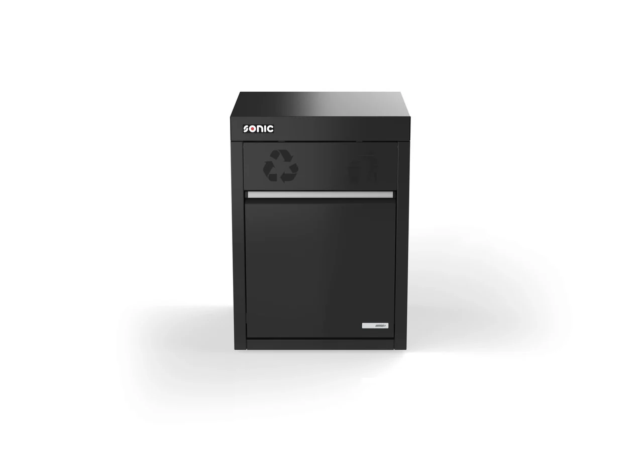 Sonic Tools MSS+ 720 Series Waste Bin/Recycle Cabinet - Image 2