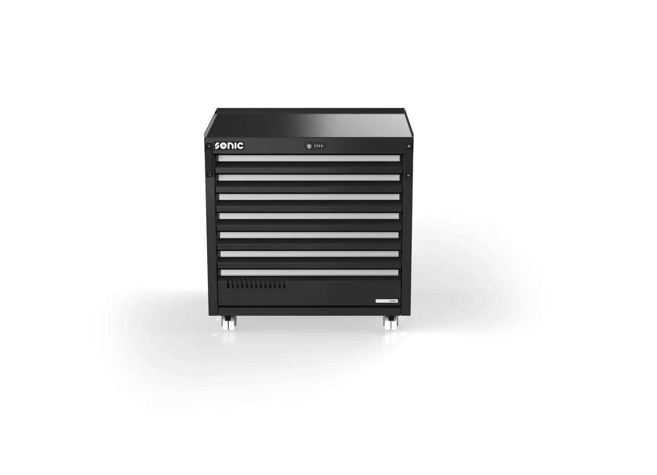 Sonic Tools MSS+ 870 Series Portable Cabinet, Extra Deep, 7 Drawers - Image 2