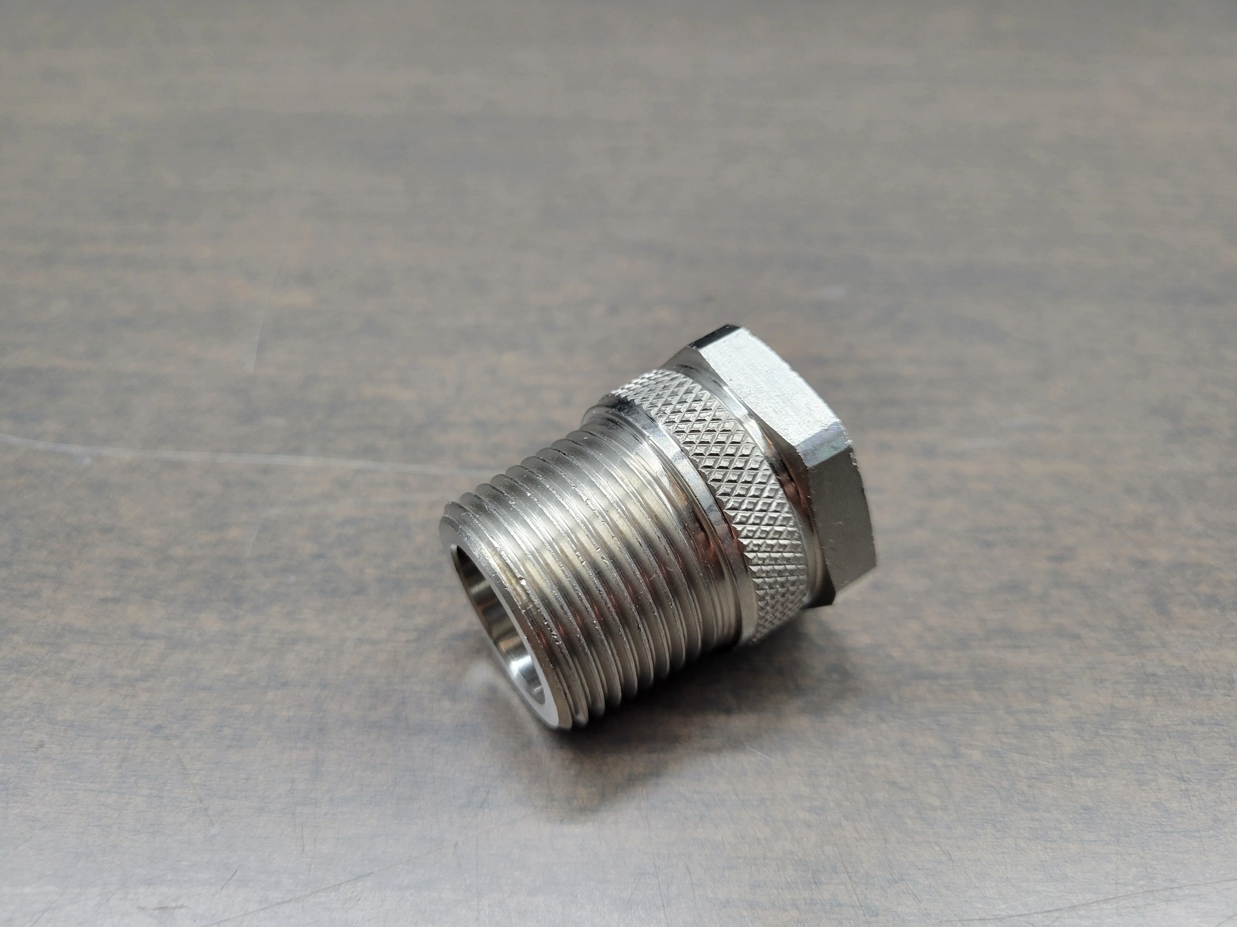 Stainless Steel 3/4" Male NPT to Female GHT - Image 3