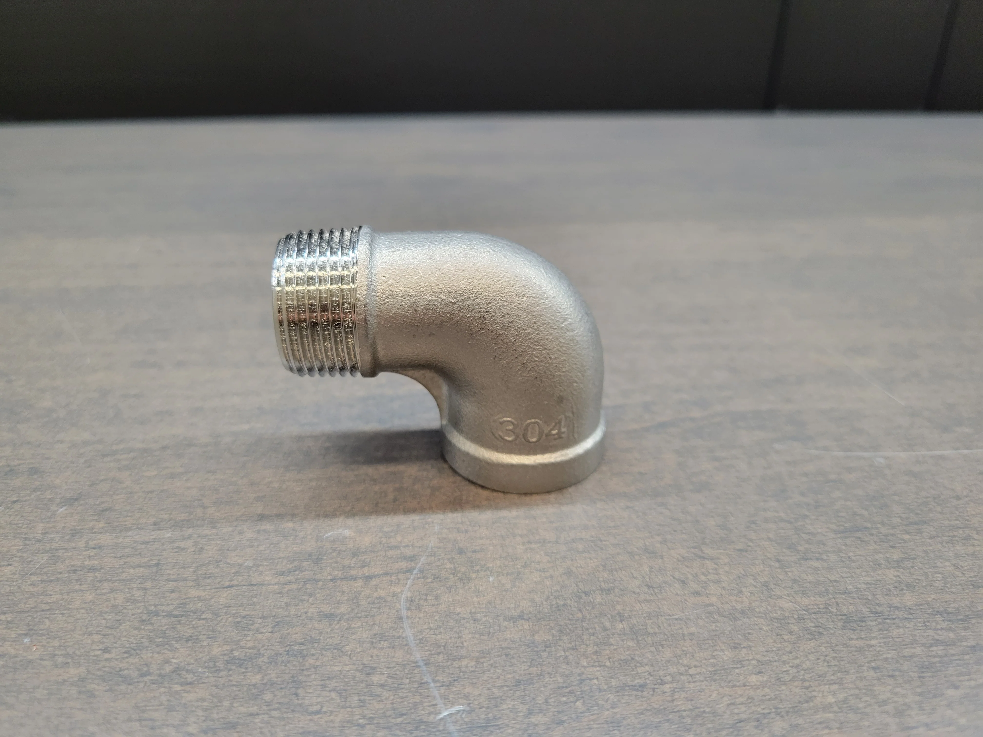 Stainless Steel 3/4" NPT Street Elbow - Image 2