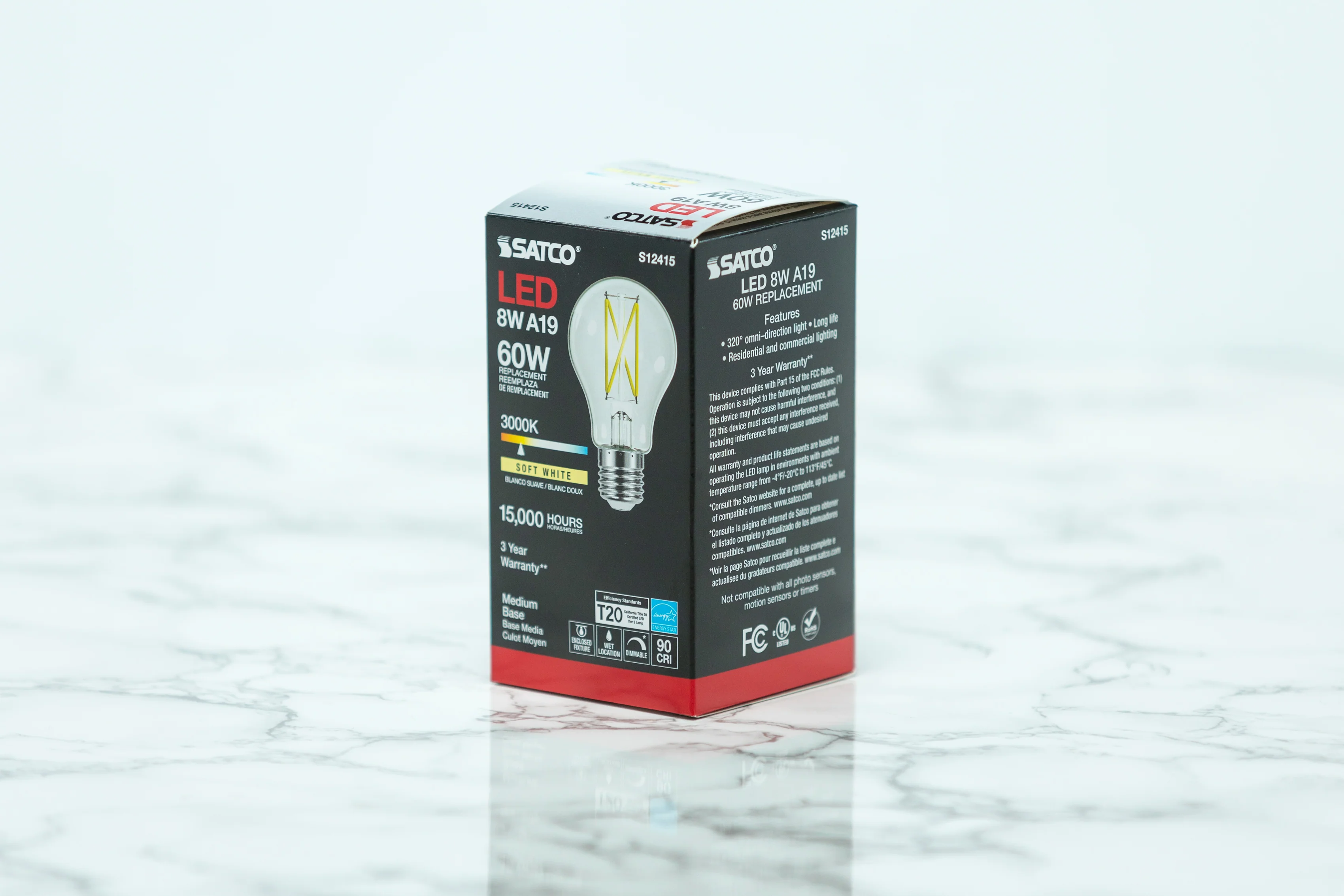 Satco A19 Standard LED Light Bulb - Image 2