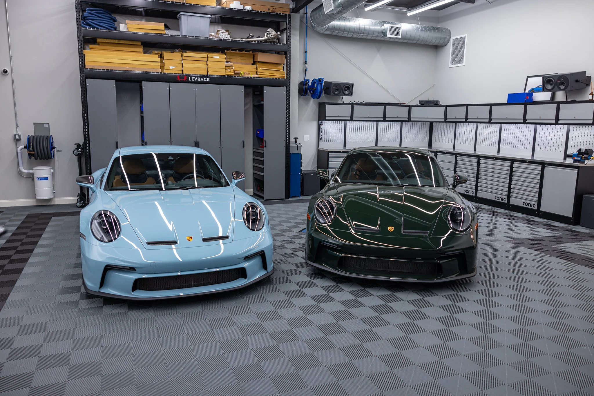 Three Car Swisstrax Flooring Solution - Image 16