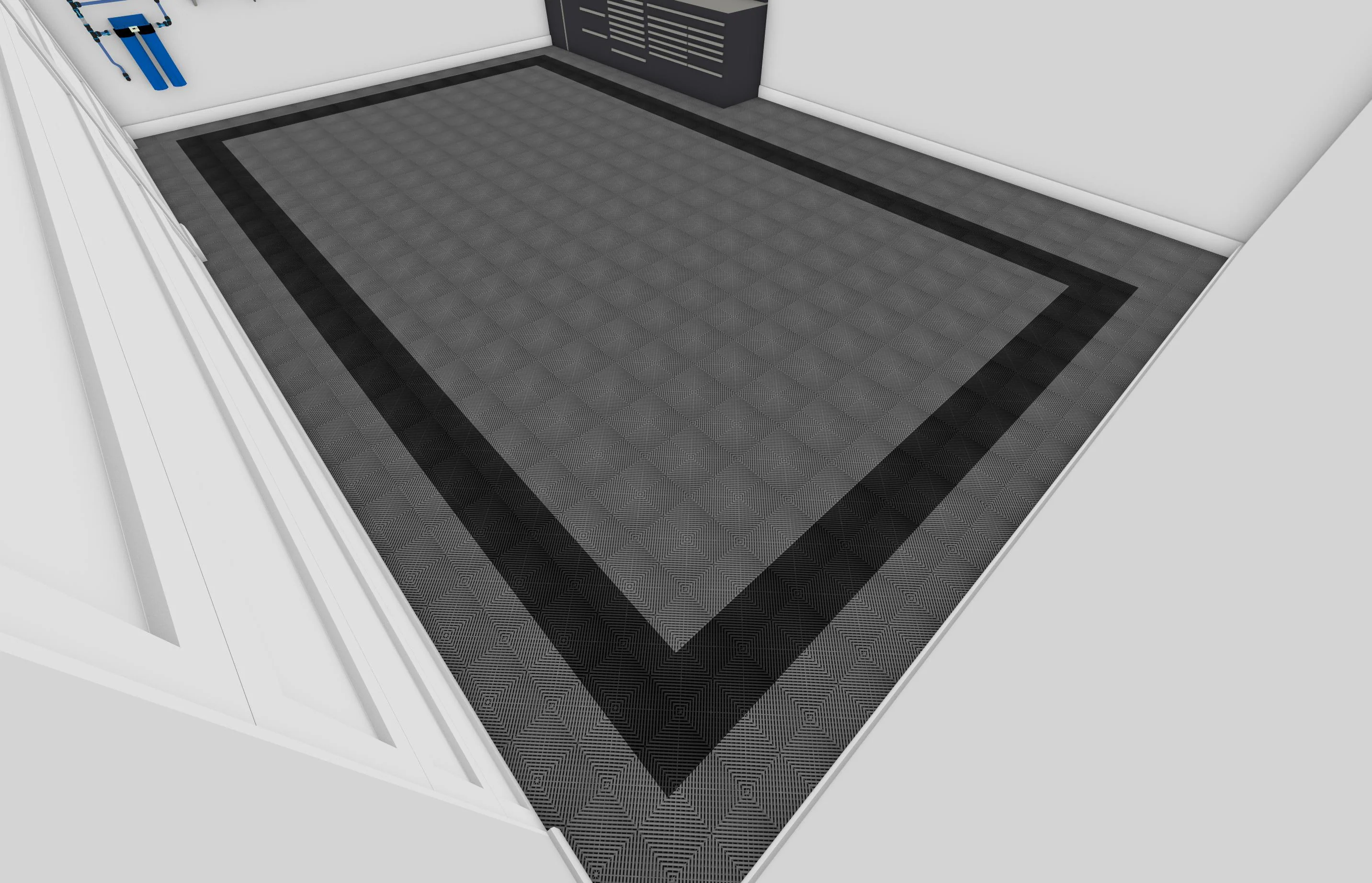 Three Car Swisstrax Flooring Solution - Image 5