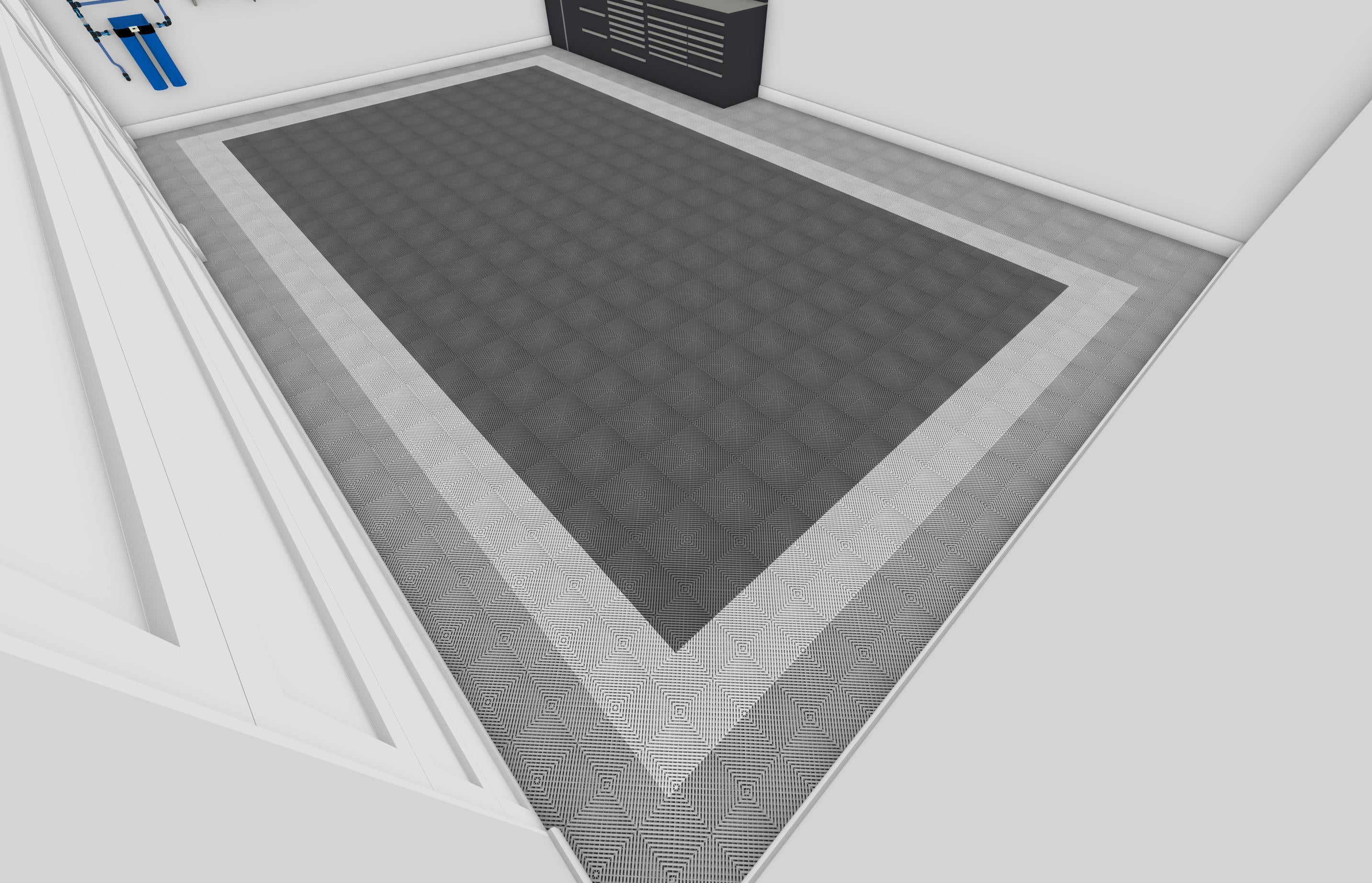 Three Car Swisstrax Flooring Solution - Image 7