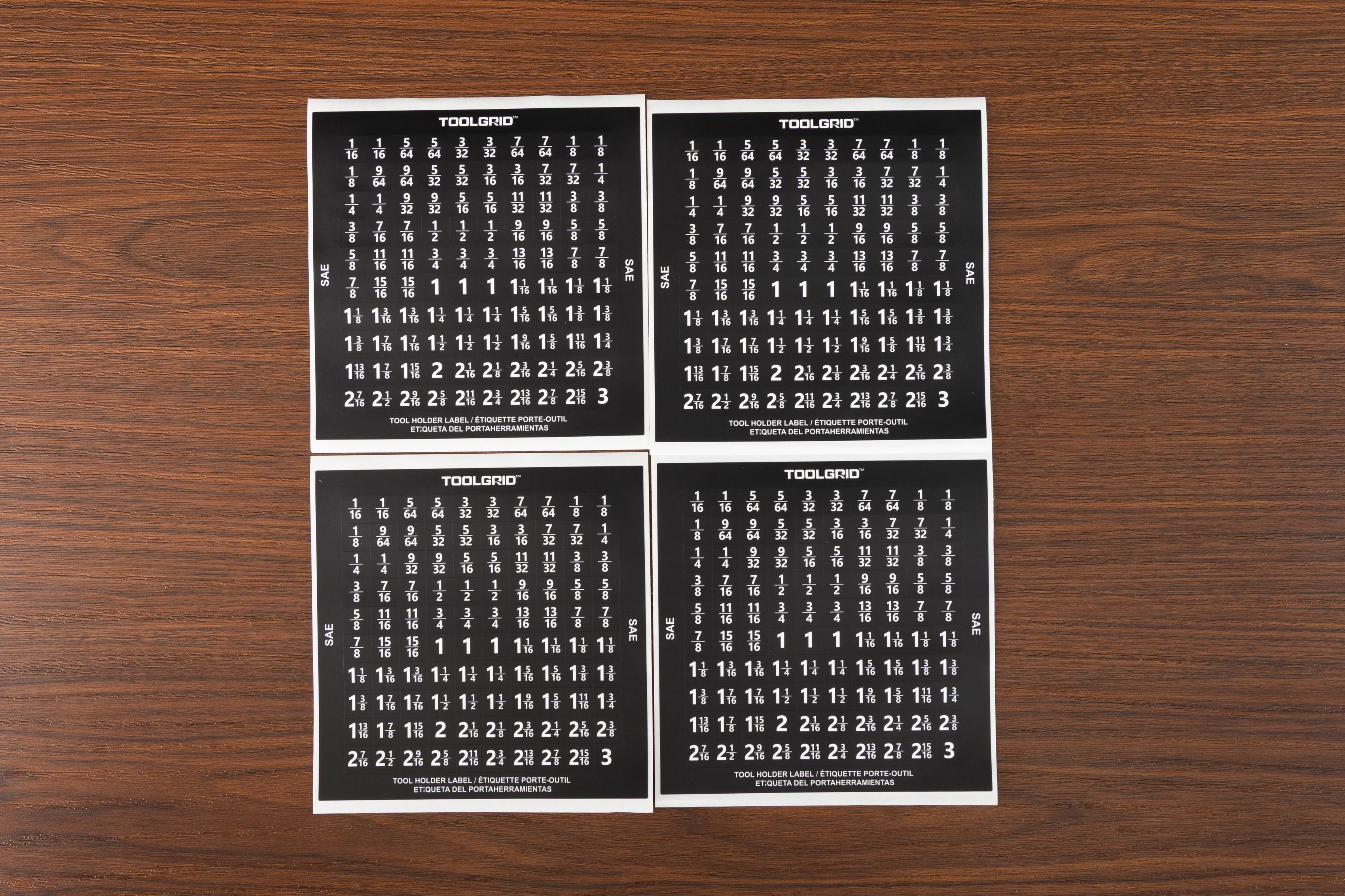 Tool Grid Identification Labels - Image 3