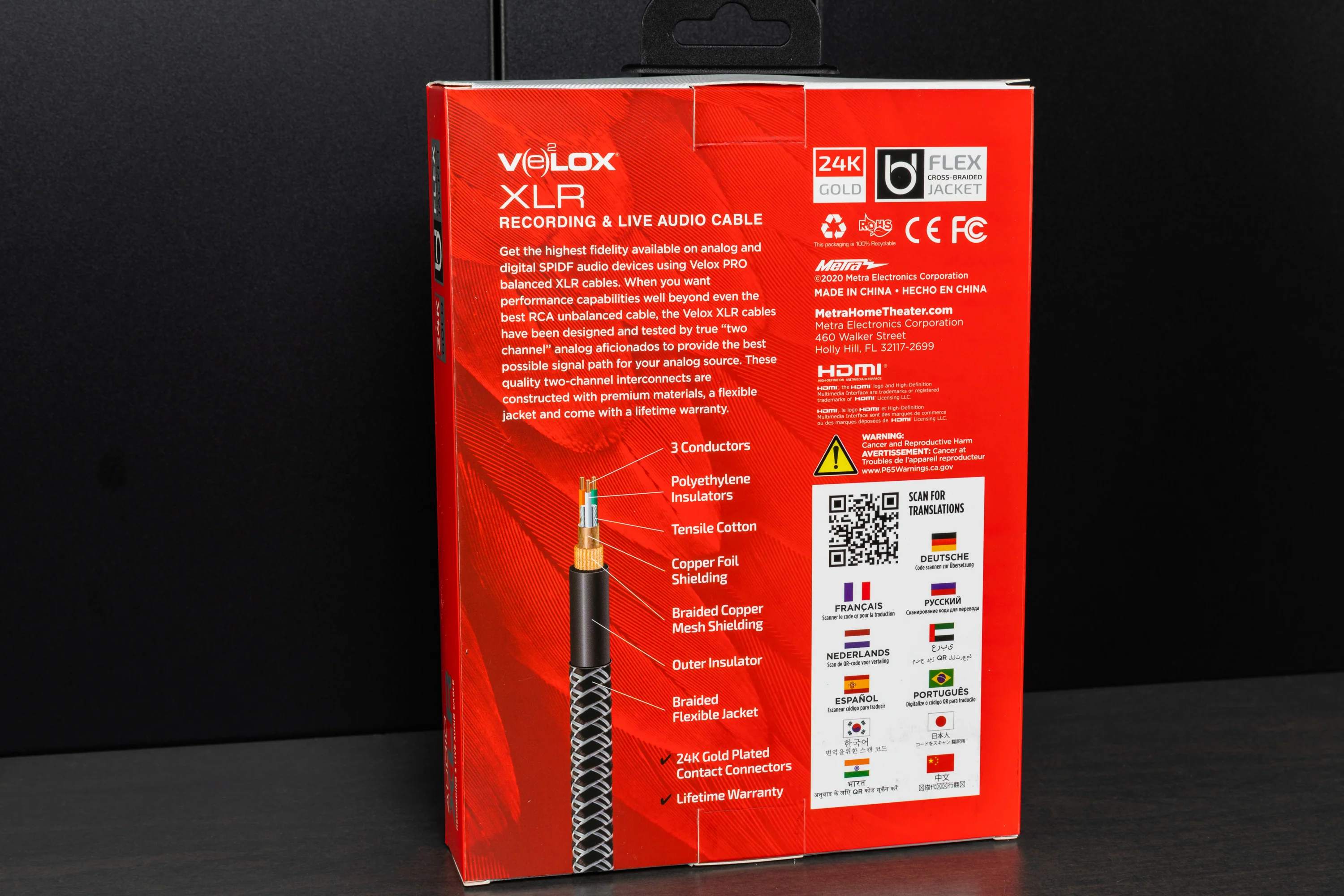 Velox Balanced XLR Cable - Image 3