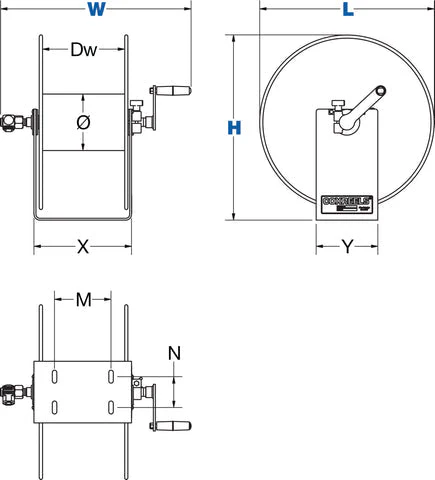Wall Mount Hose and Reel Upgrade Kit - Image 2
