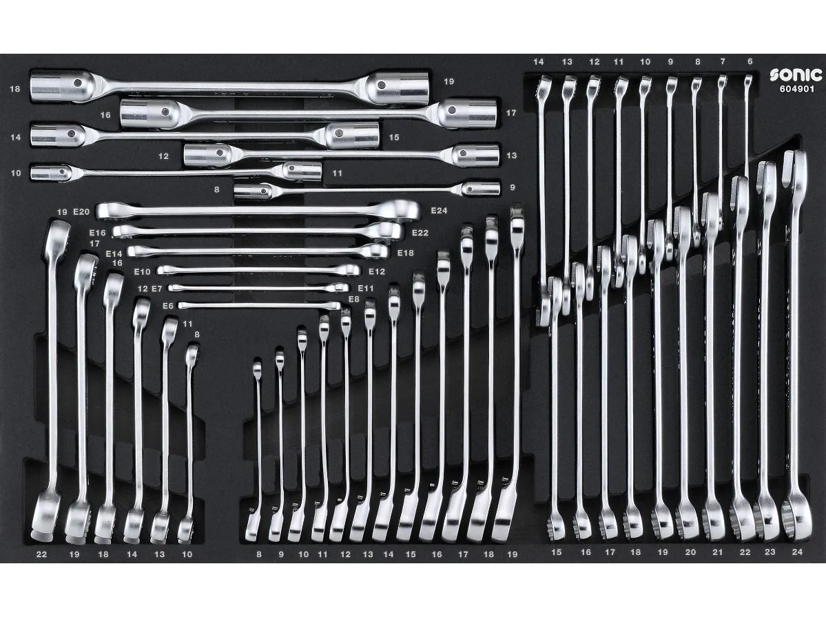 Sonic Foam System - Wrench Set - 47 Pieces - 26" (Medium)