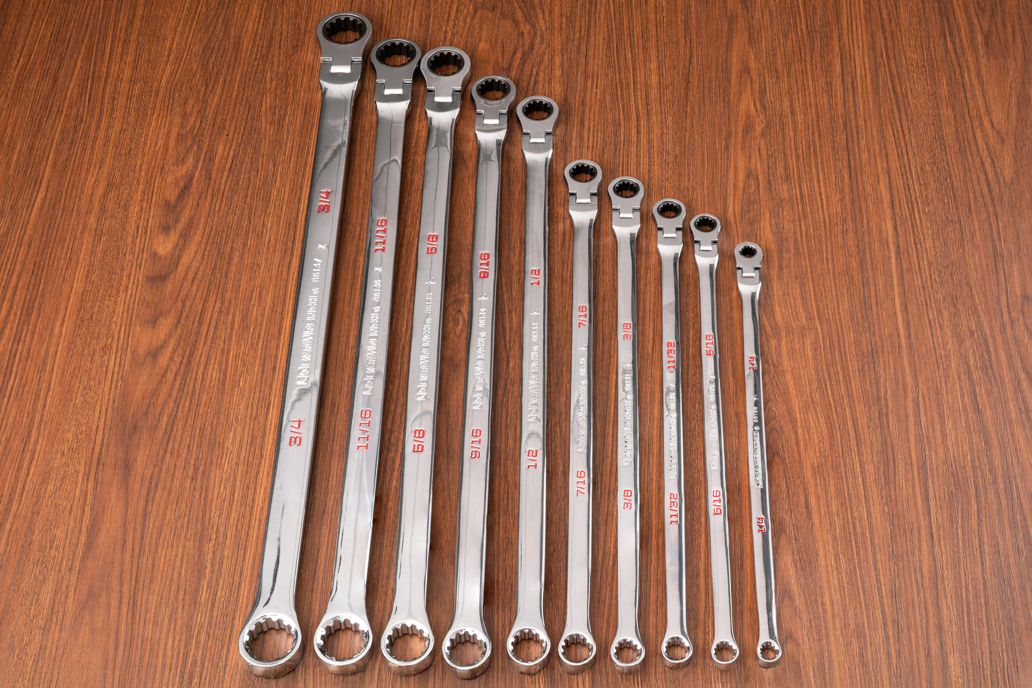 Extra-Long Flex Box-End Wrench Kit - Image 3